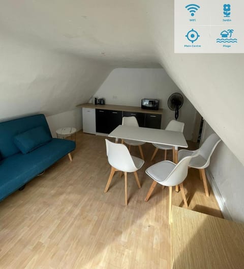 200 m plage - Rue piétonne à 300 m - jardin Apartment in Berck