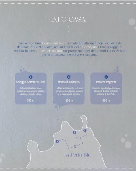 La Perla Blu House in Calasetta