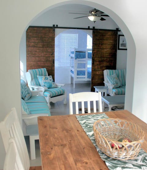Living room, fireplace