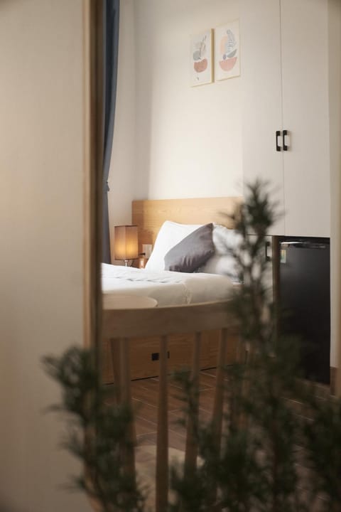 Coffee/tea facilities, Bedroom, City view
