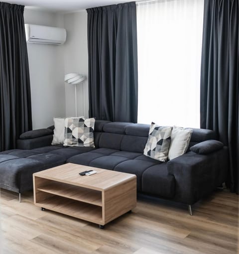 Living room, Seating area, air conditioner