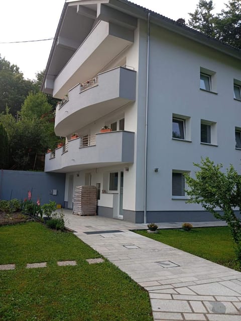 Property building, Garden view