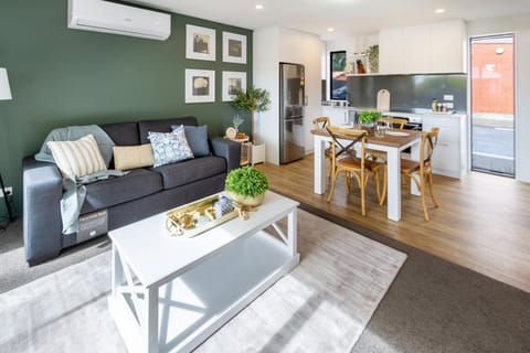 Kitchen or kitchenette, Living room, Photo of the whole room, Decorative detail, Dining area, air conditioner