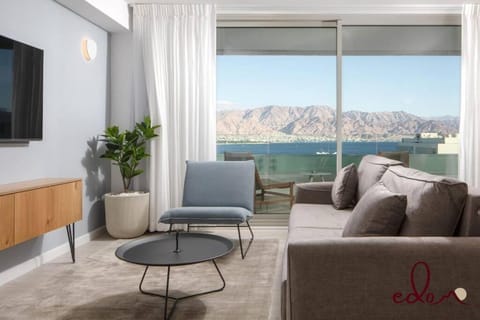 TV and multimedia, Living room, Seating area, Mountain view, Sea view