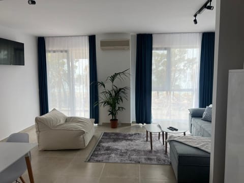 View (from property/room), Living room, Sea view