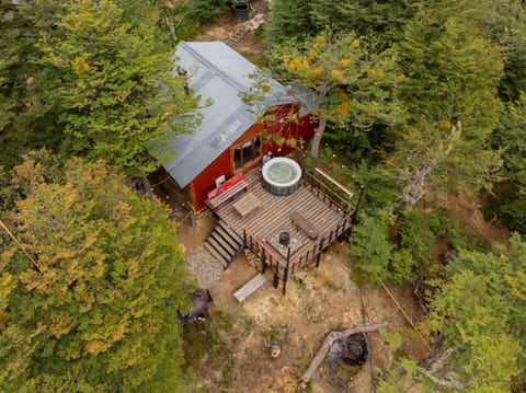 Day, Natural landscape, Bird's eye view, Garden, Hot Tub, Balcony/Terrace, Garden view
