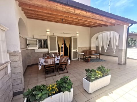Property building, Patio