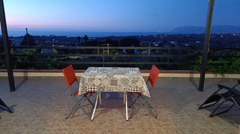 Patio, Natural landscape, View (from property/room), Balcony/Terrace, Sunset