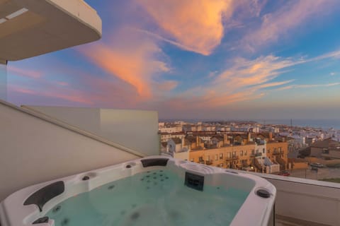 Hot Tub, Balcony/Terrace, Sea view, Sunset