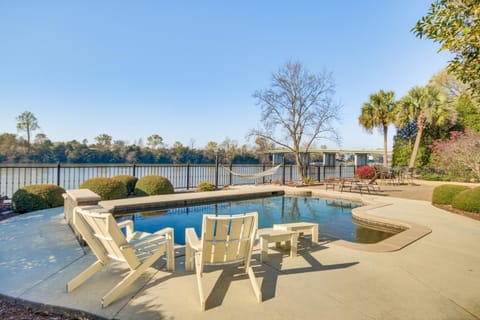 Riverfront North Augusta Home with Private Pool! House in North Augusta