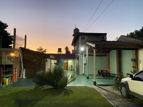 Night, Garden, Sunset, Parking