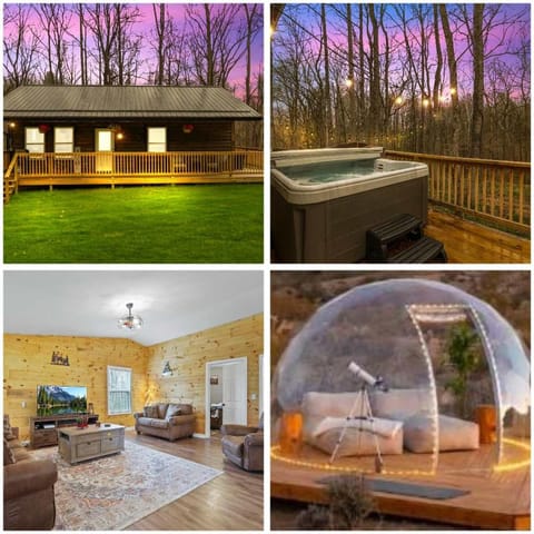 Patio, Natural landscape, Hot Tub