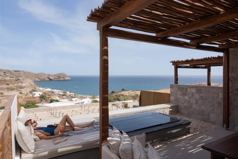 View (from property/room), Balcony/Terrace, Mountain view, Sea view