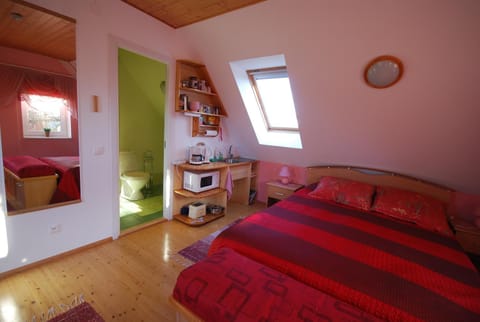 Kitchen or kitchenette, Bedroom