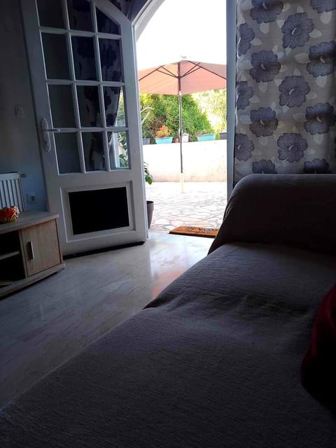 Patio, Living room, Seating area