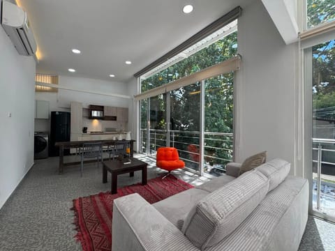 Kitchen or kitchenette, Living room
