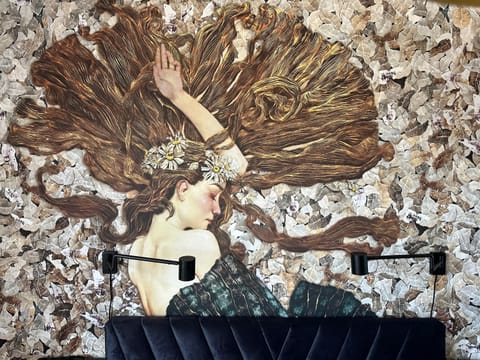 Decorative detail, Bedroom