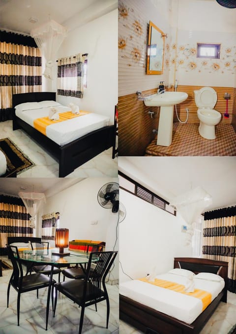 Bed, Living room, Dining area, Bedroom
