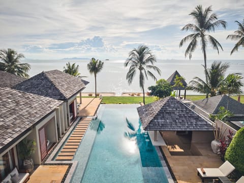 Day, Natural landscape, Pool view, Sea view, sunbed