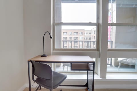 Dining area, hair dresser