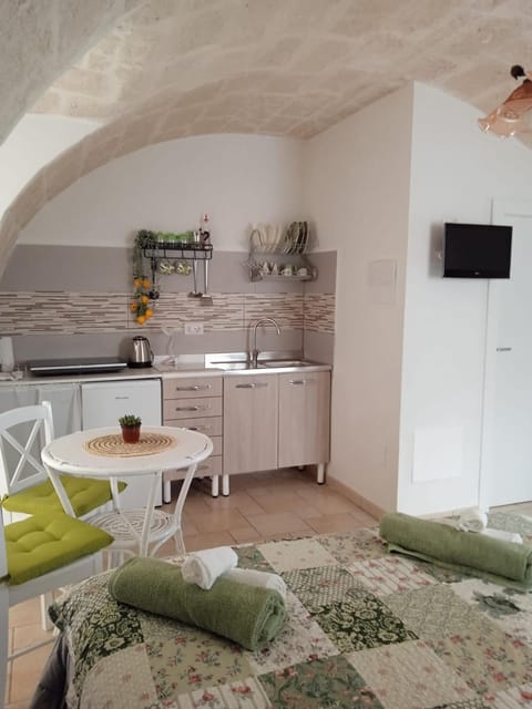 Bed, TV and multimedia, Kitchen or kitchenette, Living room, Photo of the whole room, Dining area, Bedroom, stove
