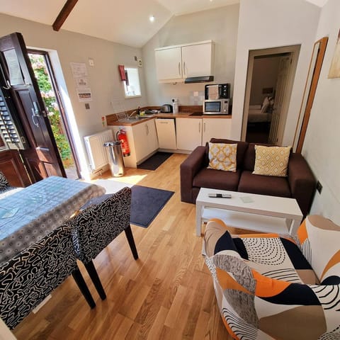 Living room, oven, stove