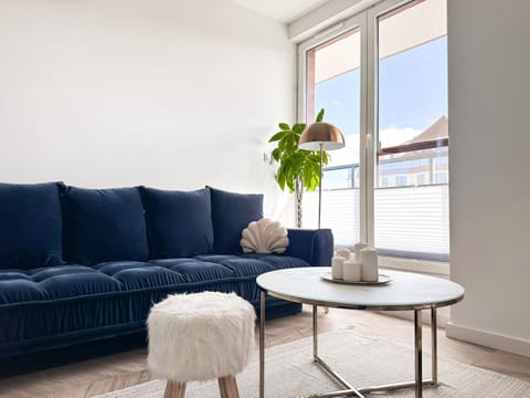 Living room, Seating area, City view