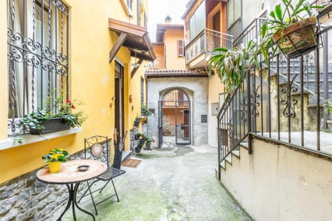 Property building, Patio