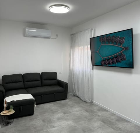 Communal lounge/ TV room, TV and multimedia, Living room, Seating area, air conditioner