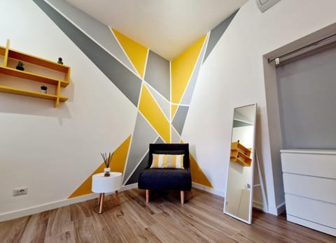 Bed, Living room, Bedroom