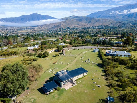 Natural landscape, Bird's eye view, Mountain view