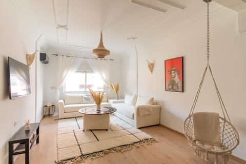 Living room, air conditioner