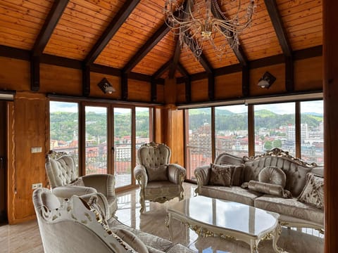 Living room, City view