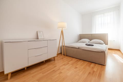 Bed, Photo of the whole room, Bedroom, towels, wardrobe