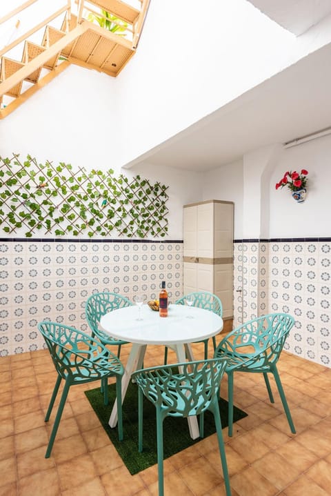 Patio, Balcony/Terrace, Inner courtyard view