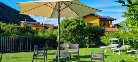 Natural landscape, Garden, Garden view, sunbed