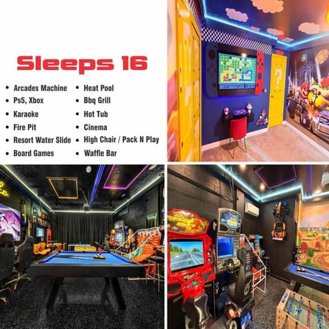 Game Room, Evening entertainment