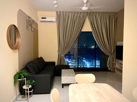 Living room, City view