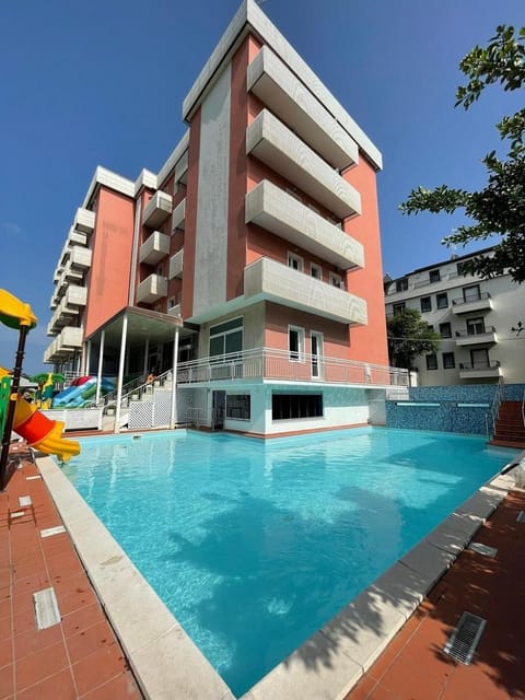 Property building, Pool view