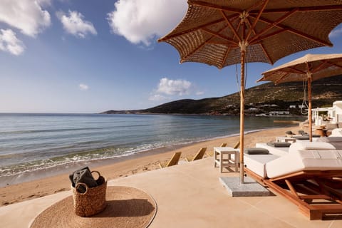Patio, Dining area, Sea view