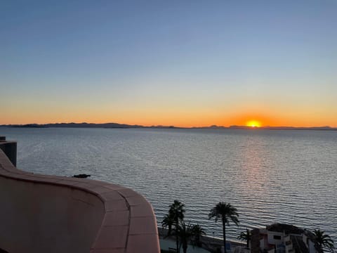 Natural landscape, Sea view, Sunset