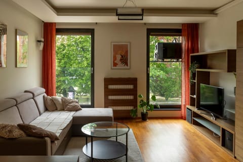TV and multimedia, Living room, Seating area, Evening entertainment, air conditioner