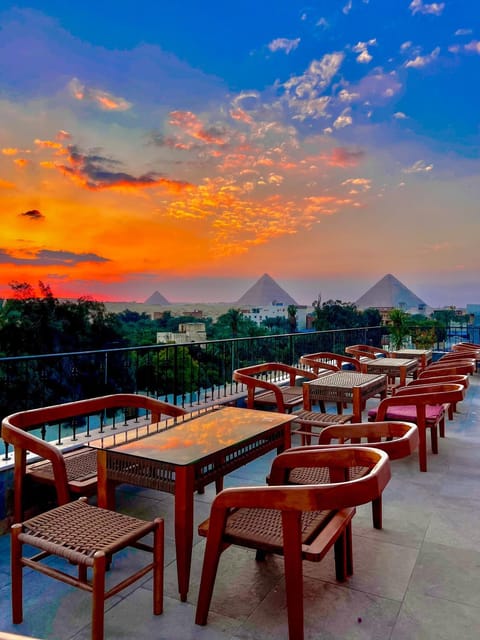 Natural landscape, View (from property/room), Sunset