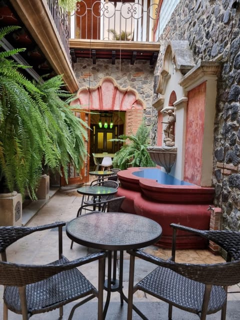 Patio, Living room, Seating area