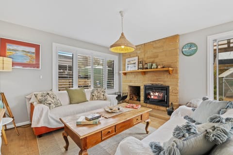 Sea views at Spring Beach Tasmanias East Coast House in Orford