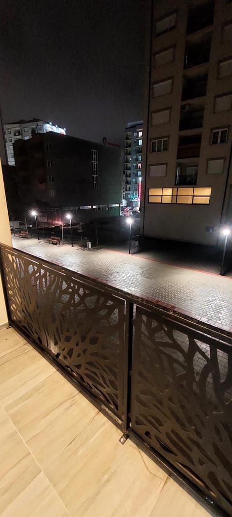 Night, View (from property/room), Balcony/Terrace