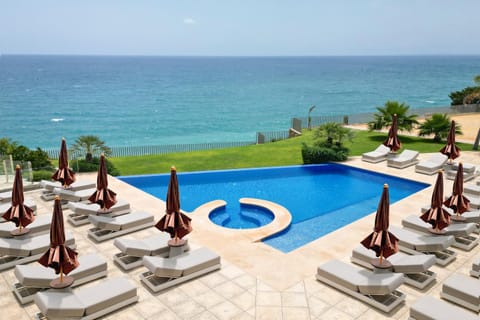 Natural landscape, Pool view, Swimming pool