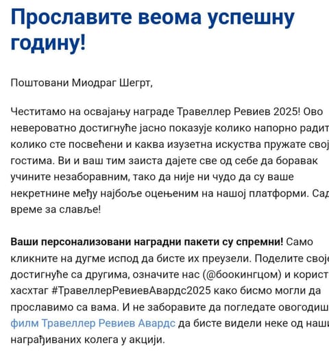 Vila apartment Astorija 2 Bed and Breakfast in Podgorica