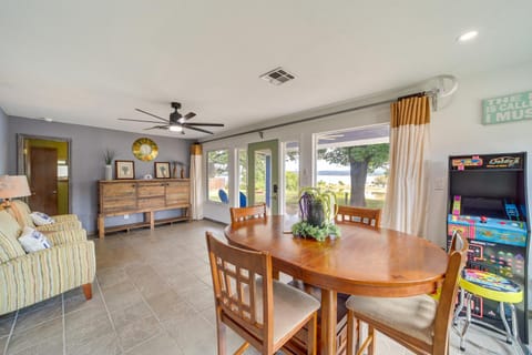 Lakefront Eufaula Cabin with Fire Pit and Private Dock Cabin in Longtown