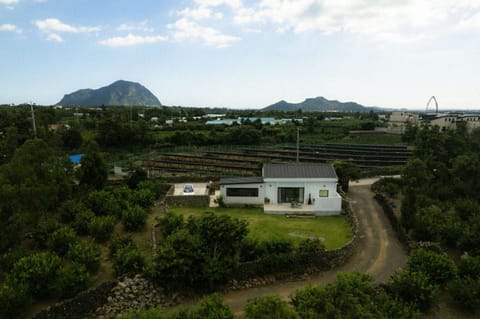 Property building, Spring, Day, Natural landscape, Bird's eye view, Mountain view